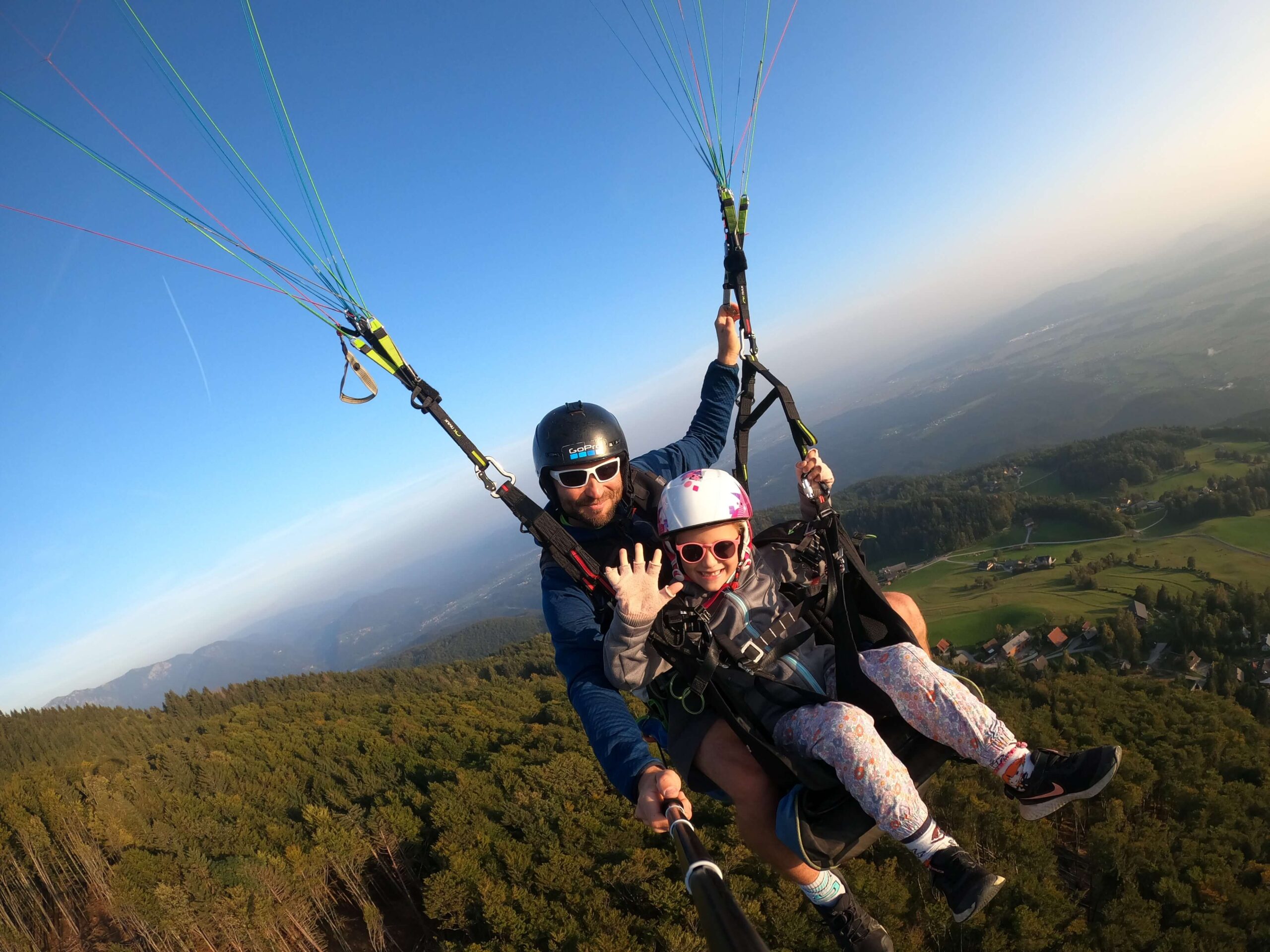 Franek Rakun tandemsko jadralno padalstvo