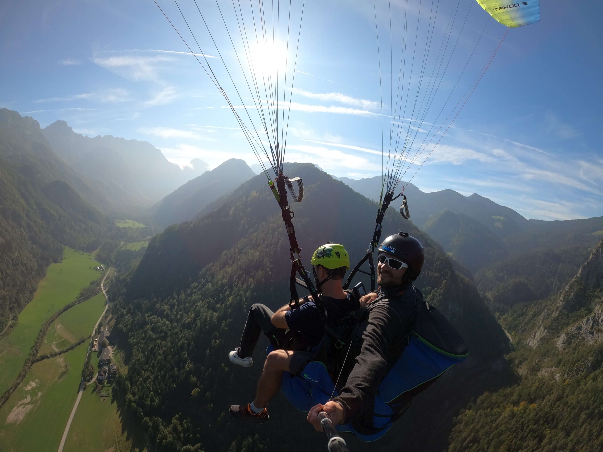 Franek Rakun tandemsko jadralno padalstvo